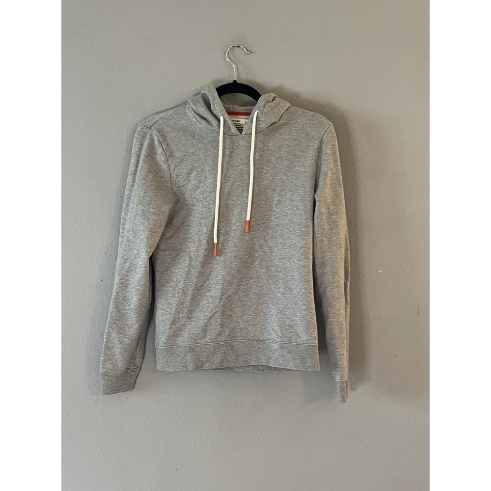Tory Burch Tory Sport Gray Pullover Hoodie Womens S Athleisure Sweatshirt Active